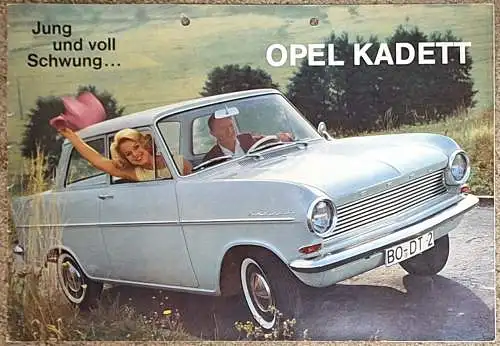 Prospekt Opel Kadett A 2/1963. 