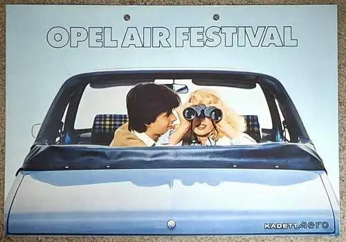 Prospekt Opel Kadett C Aero 3/1976. 