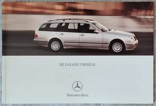 Prospekt Mercedes-Benz E-Klasse T-Modell 5/2000 Modelljahr 2000/2001 W210 S210. 