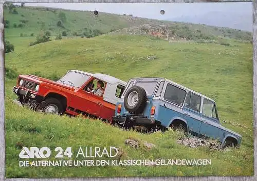 Prospekt ARO 24 ca. 1984. 