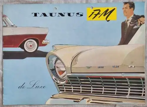 Prospekt Ford P2 Taunus 17M ca. 1959. 