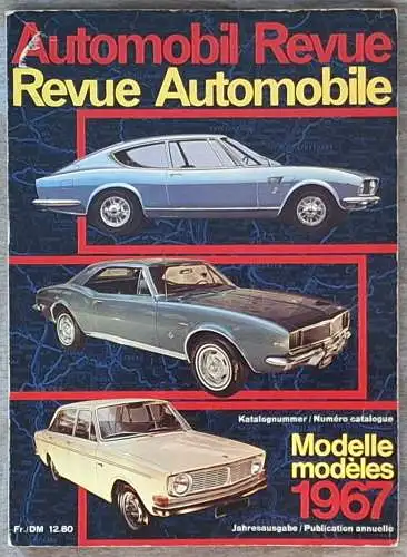 Katalog Automobil Revue 1967. 