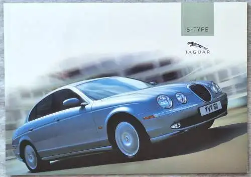 Prospekt Jaguar S-type 6/2003 Modelljahr 2004. 