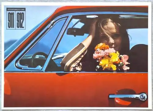 Prospekt Porsche 911, 912 9/1966 Modelljahr 1967. 