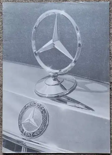 Prospekt Mercedes-Benz Gesamtprogramm USA 8/1974 Modelljahr 1975

240 D, 300 D, 230, 280, 280 C, 280 S, 450 SE, 450 SEL, 450 SLC, 450 SL. 