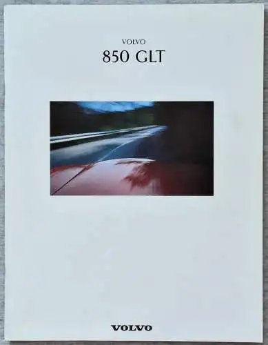 Prospekt Volvo 850 GLT 1992. 