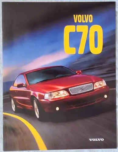 Prospekt Volvo C70 Coupe 1997. 