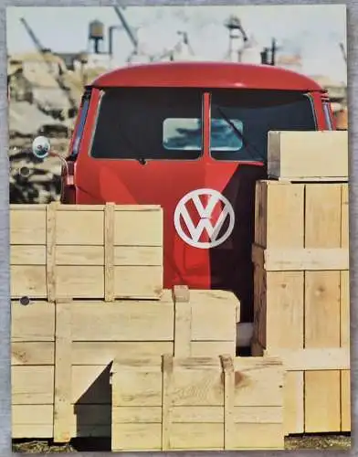 Prospekt Volkswagen Bus Transporter T1 7/1963 Modelljahr 1964. 
