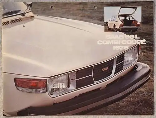 Prospekt Saab 99 L Combi Coupe 1975. 