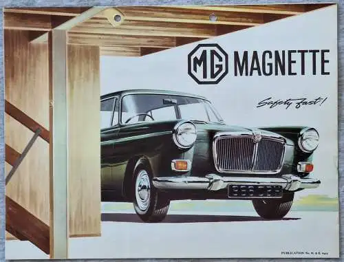 Prospekt MG Magnette 1964. 