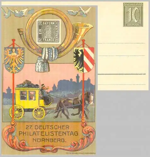 Deutsches Reich 1921 Ansichtskarte
