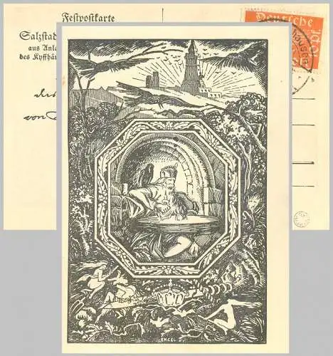 Deutsches Reich 1921 Nr 111 Ansichtskarte