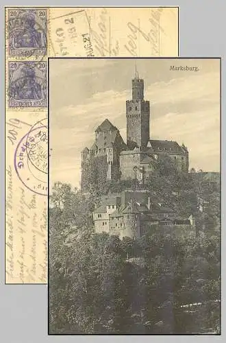 Deutsches Reich 1921 Sonderstempel Ansichtskarte