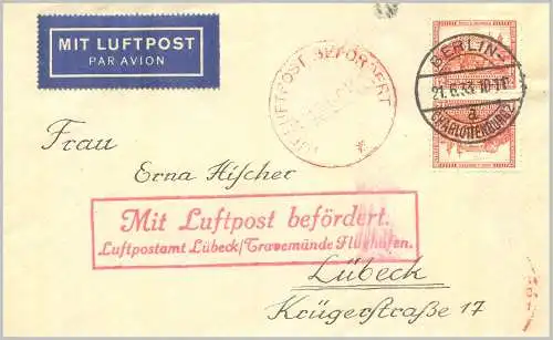 Deutsches Reich 1933 Sonderstempel