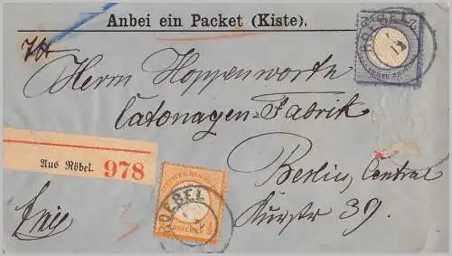 Deutsches Reich  Nr 18 20 Rundstempel (Datum und/oder Ort klar)
