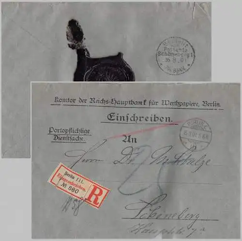 Deutsches Reich 1901 Brief