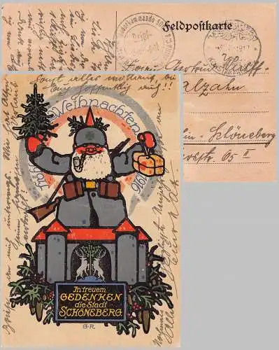 Deutsches Reich 1917 Ansichtskarte