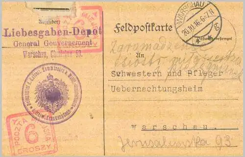 Deutsches Reich 1916 Sonderstempel
