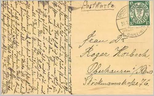 Deutsches Reich 1926 Rundstempel (Datum und/oder Ort klar)