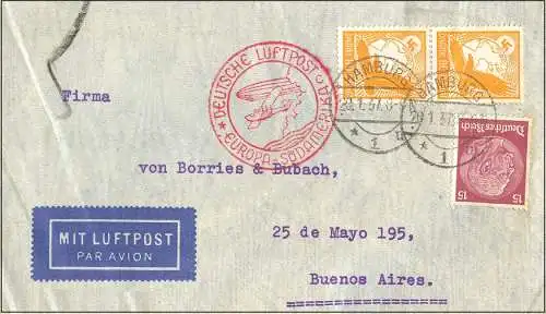 Deutsches Reich 1937 Nr 520 536 Rundstempel (Datum und/oder Ort klar) Sonderstempel Brief