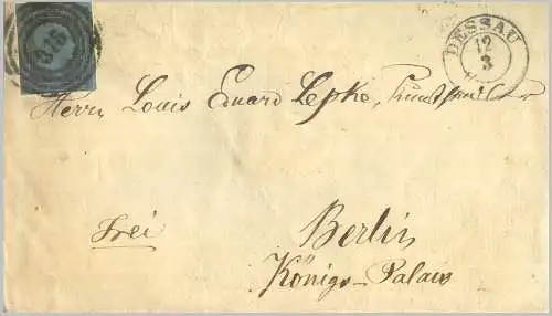 Altdeutschl. Preussen  Nr 3 Brief