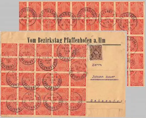 Deutsches Reich  Nr 30 Rundstempel (Datum und/oder Ort klar) Brief