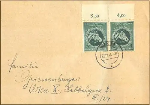 Deutsches Reich 1944 Nr 900 Rundstempel (Datum und/oder Ort klar) Brief