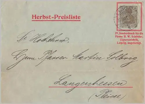 Deutsches Reich  Nr PU24 B31 Brief