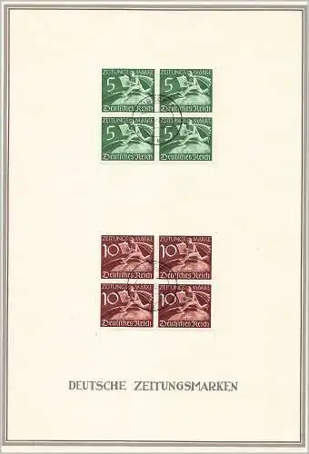Deutsches Reich 1940 Nr 738/39 Rundstempel (Datum und/oder Ort klar)