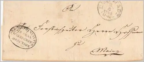 Altdeutschl. Preussen 1845 Gebraucht Brief