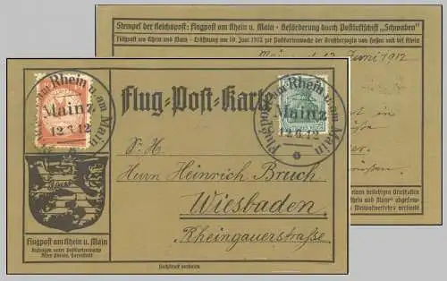 Deutsches Reich 1912 Rundstempel (Datum und/oder Ort klar)
