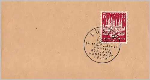 Deutsches Reich 1943 Nr 867 Sonderstempel