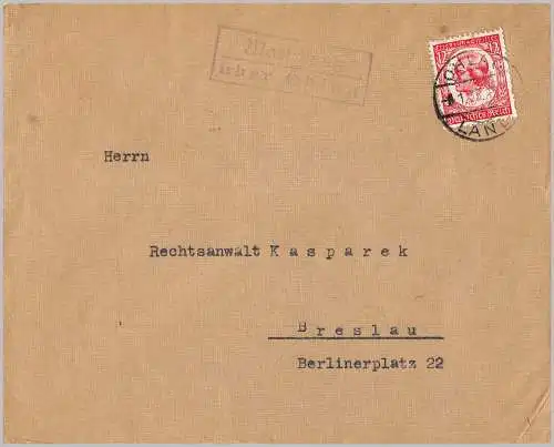 Deutsches Reich 1935 Brief