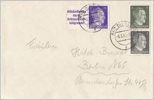 Deutsches Reich 1942 Brief