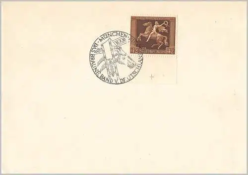 Deutsches Reich 1938 Nr 671 Brief Sonderstempel