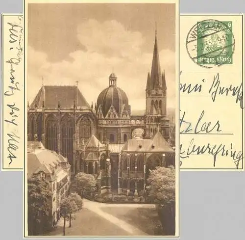 Deutsches Reich 1935 Nr P254 Rundstempel (Datum und/oder Ort klar) Ansichtskarte