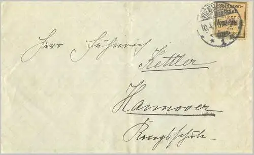 Deutsches Reich 1910 Brief