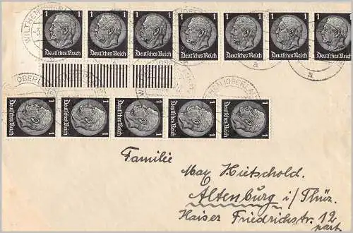 Deutsches Reich 1937 Nr 512 Brief
