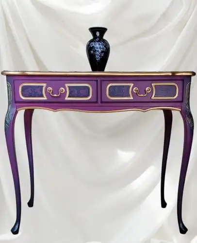 Chippendale Konsolentisch Massivholz – handgearbeitetes Unikat