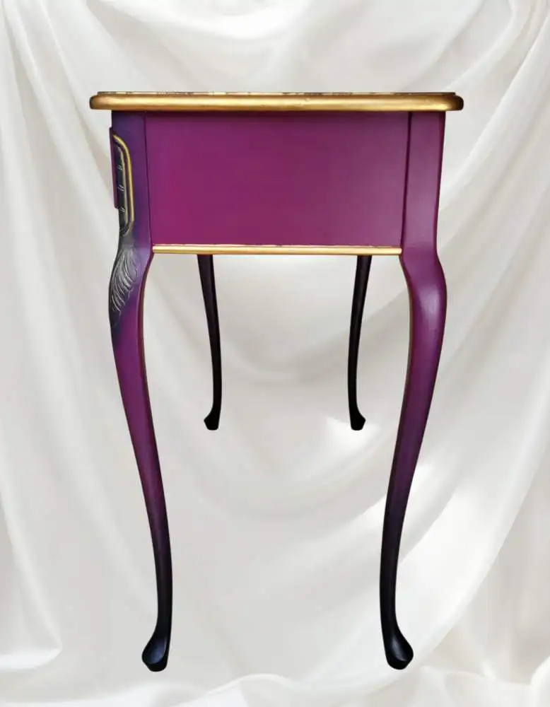 Chippendale Konsolentisch Massivholz – handgearbeitetes Unikat 4