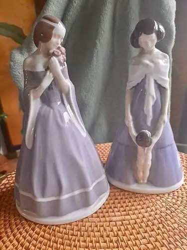 2 Rosenthal Porzellan-Figuren – ca. 1950 – sehr dekorativ