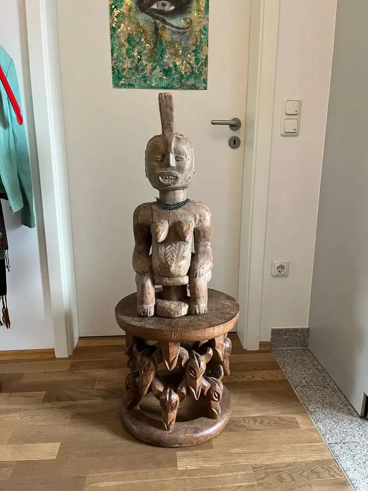 Ashanti Fruchtbarkeitsstatue – Kamerun – Holz – Anfang 20. Jh. – antik 2