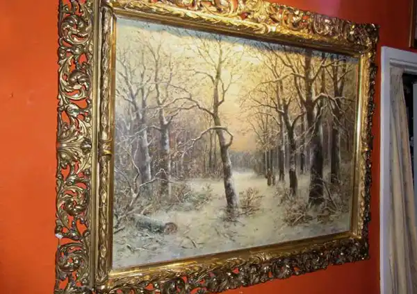 Ölgemälde C. Charpentier , Karl Kaufmann  1