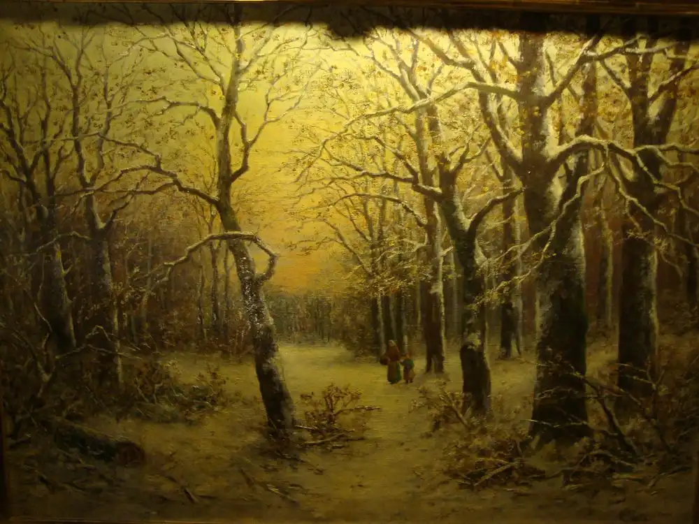 Ölgemälde C. Charpentier , Karl Kaufmann  6