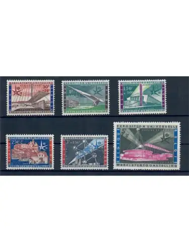 Belgien, Posten 10, postfrisch, komplette Sätze u. Marken, Michel über 25,- Euro