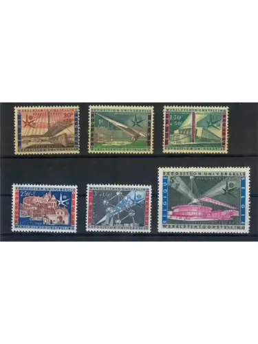 Belgien, Posten 9, postfrisch, komplette Sätze u. Marken, Michel über 25,- Euro
