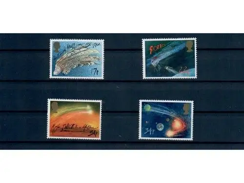 Großbritannien, 1060-1063 **, postfrisch, Halley’s Comet, Halleyscher Komet