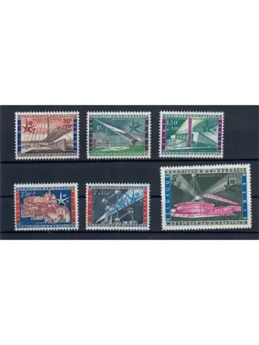 Belgien, Posten 8, postfrisch, komplette Sätze u. Marken, Michel über 25,- Euro