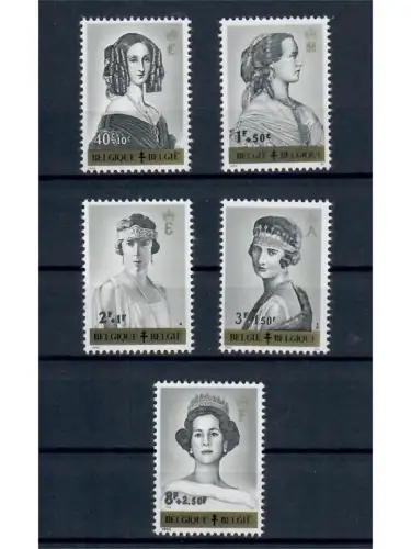 Belgien, Posten 3, postfrisch, komplette Sätze u. Marken, Michel über 25,- Euro
