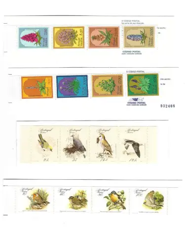 Portugal Madeira, Markenheftchen MiNr. MH 1, 2, 7, 8 **, Europa